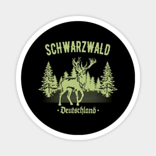 Schwabe Schwarzwald Deutschland Hirsch Schwaben Magnet